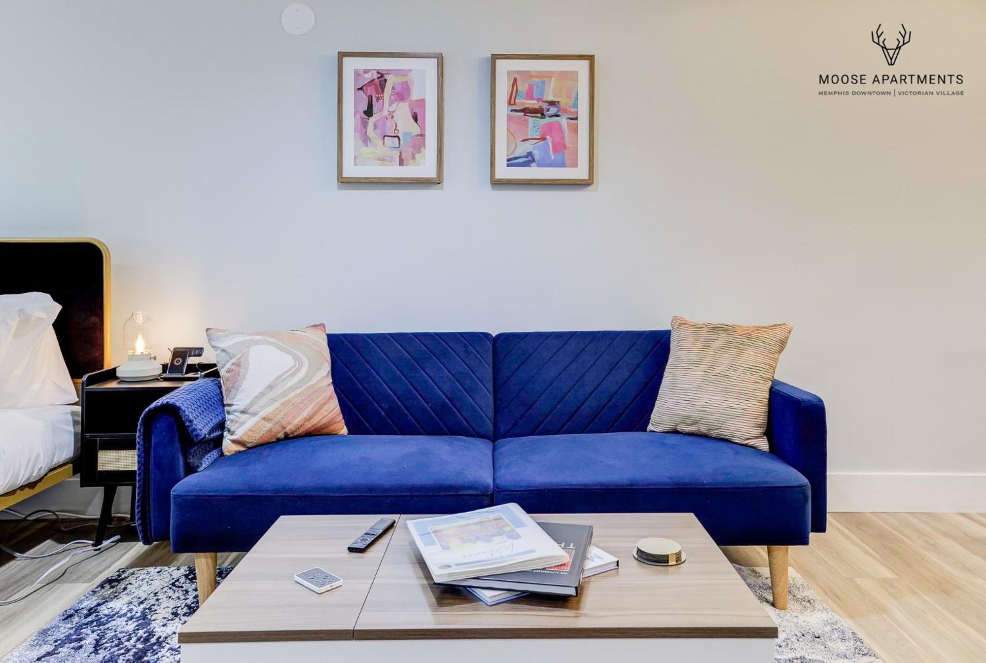 The Moose #9 - Brand New Luxe Modern Loft With Free Parking, King Bed & Fast Wifi Apartment เมมฟิส ภายนอก รูปภาพ