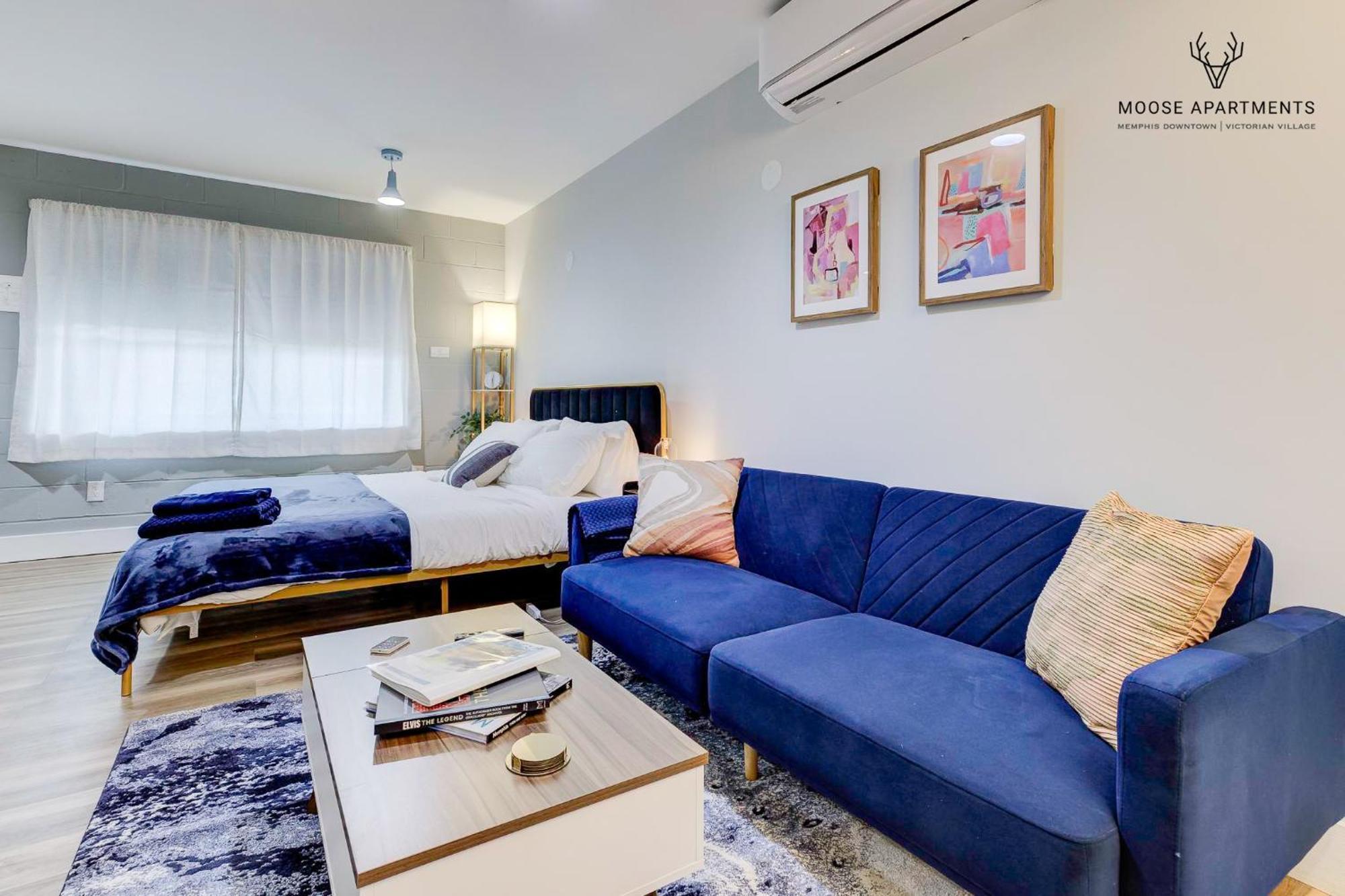 The Moose #9 - Brand New Luxe Modern Loft With Free Parking, King Bed & Fast Wifi Apartment เมมฟิส ภายนอก รูปภาพ