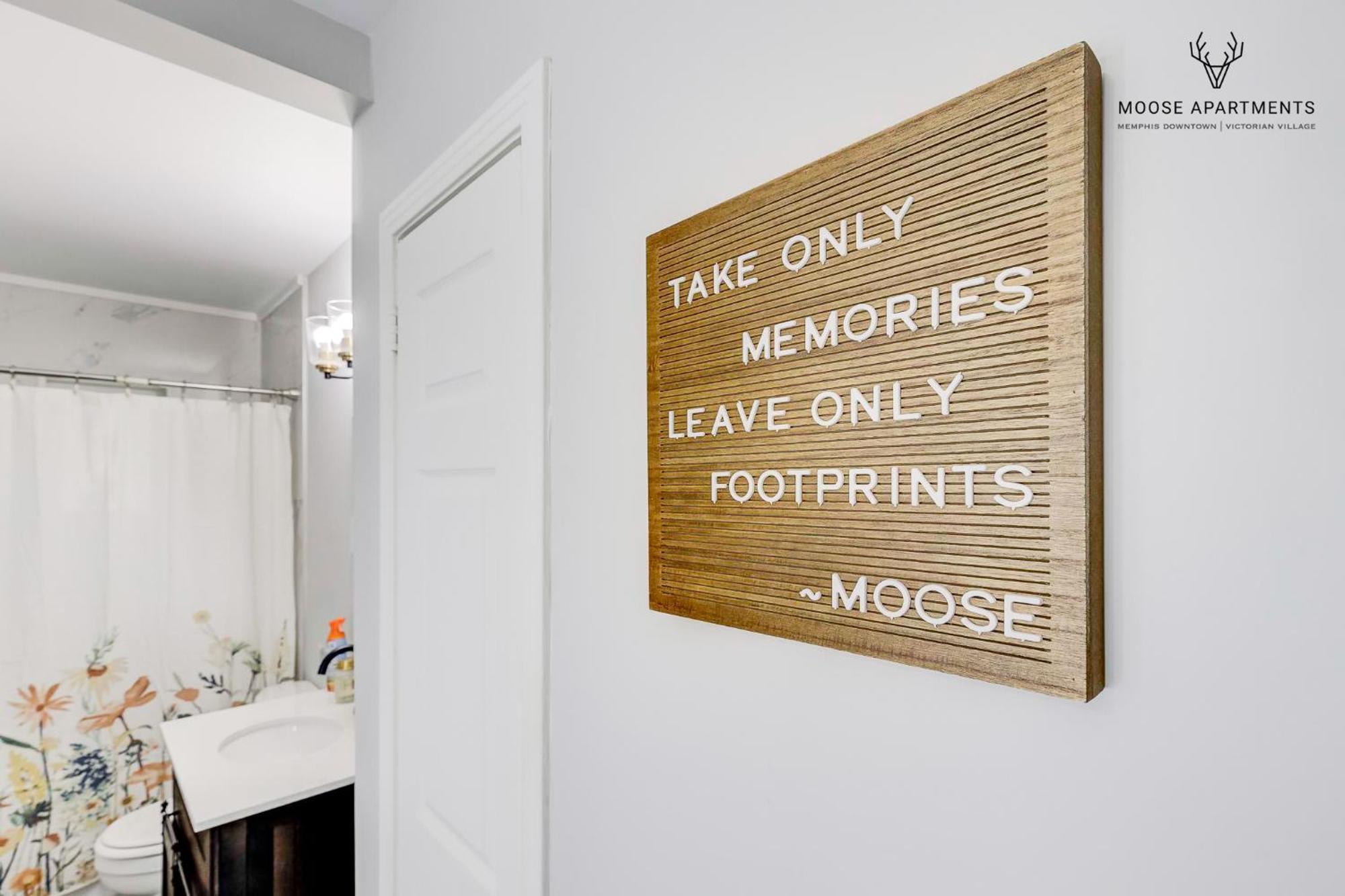 The Moose #9 - Brand New Luxe Modern Loft With Free Parking, King Bed & Fast Wifi Apartment เมมฟิส ภายนอก รูปภาพ